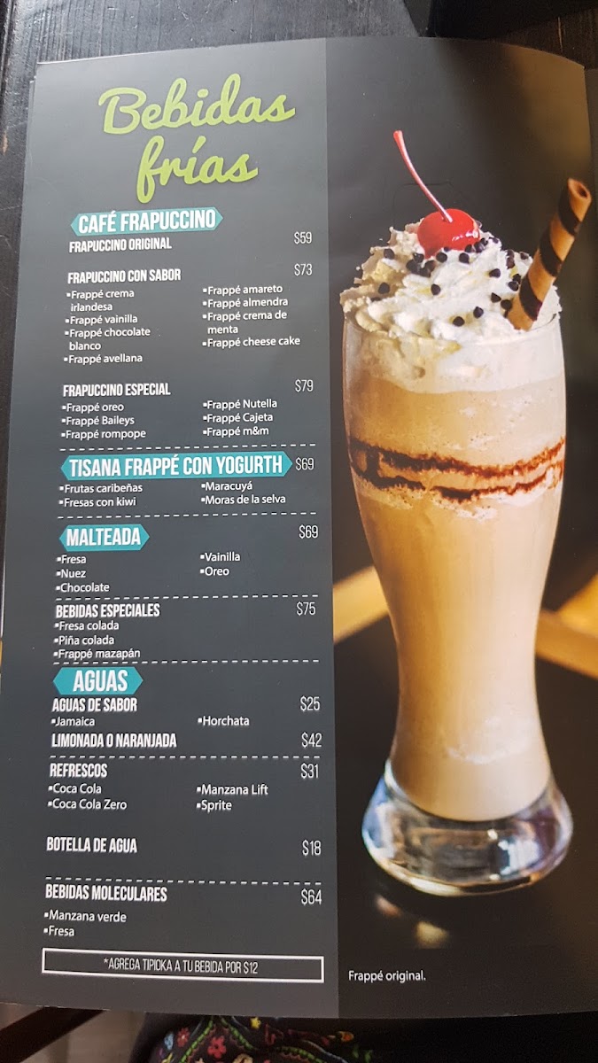 Covent Garden Cafe & Crepas Menu - Image 6